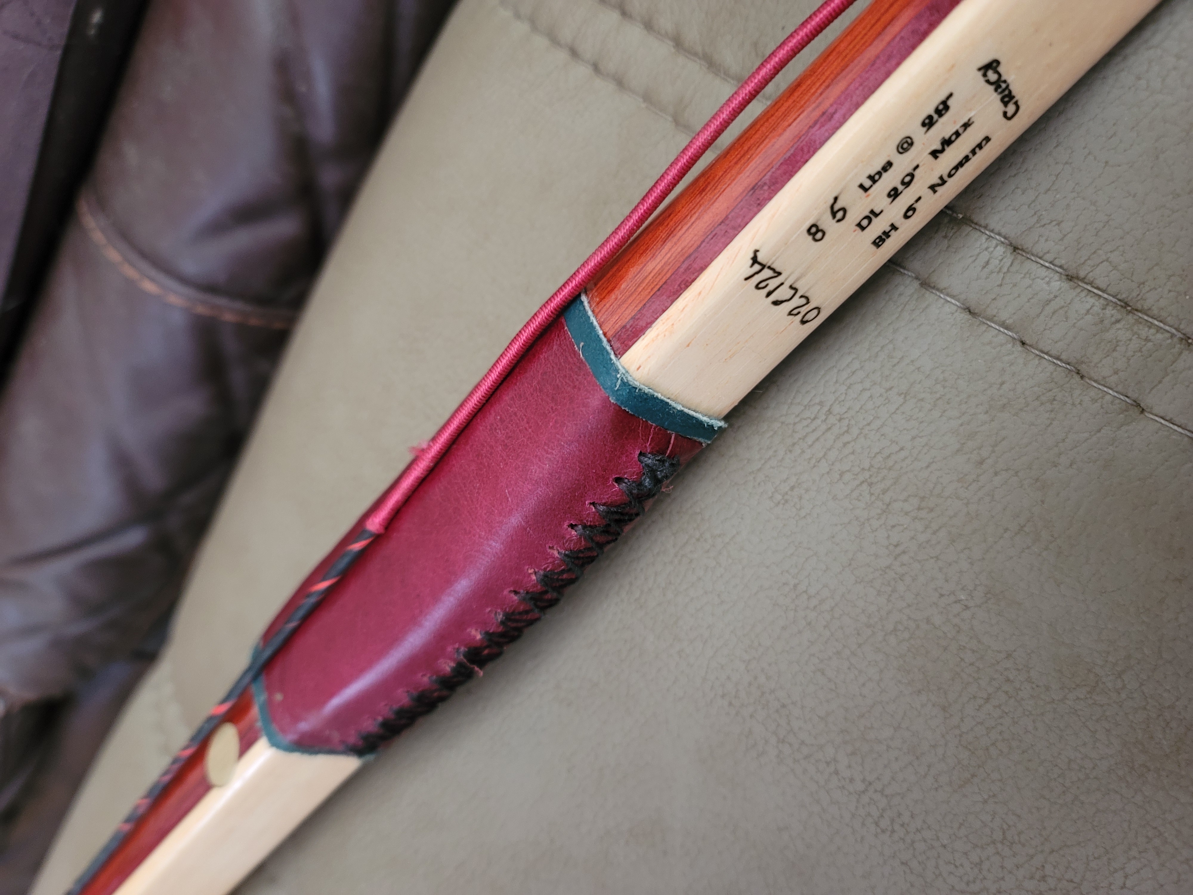 Crecy traditional longbow handcrafted UK