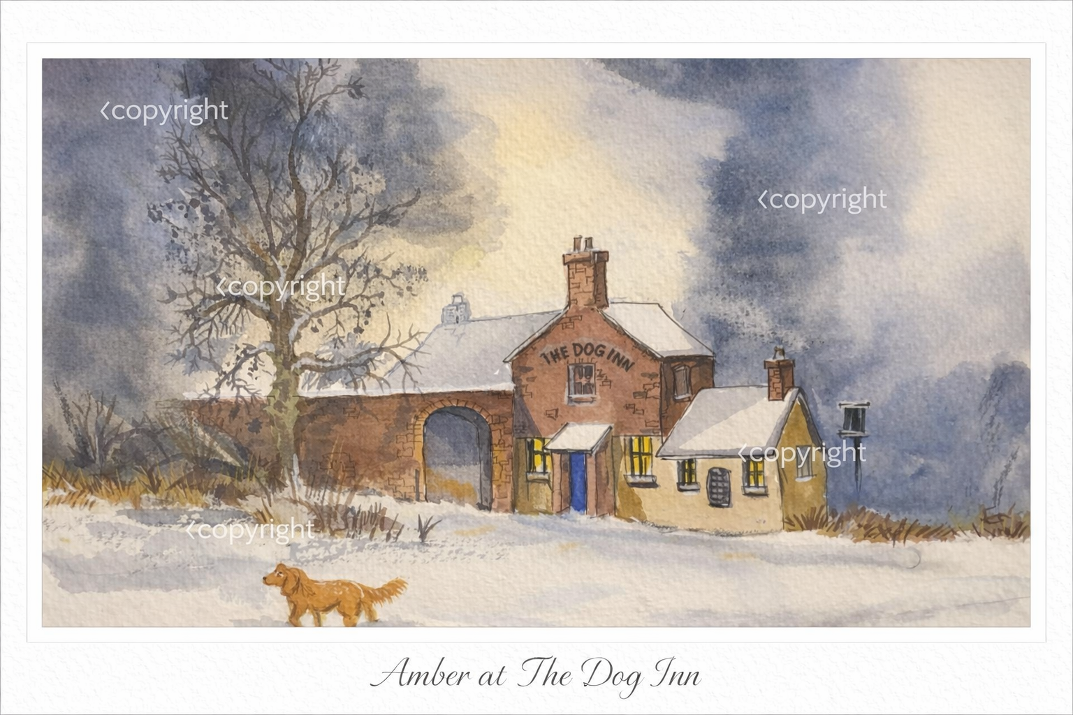 Watercolour paintings and artwork