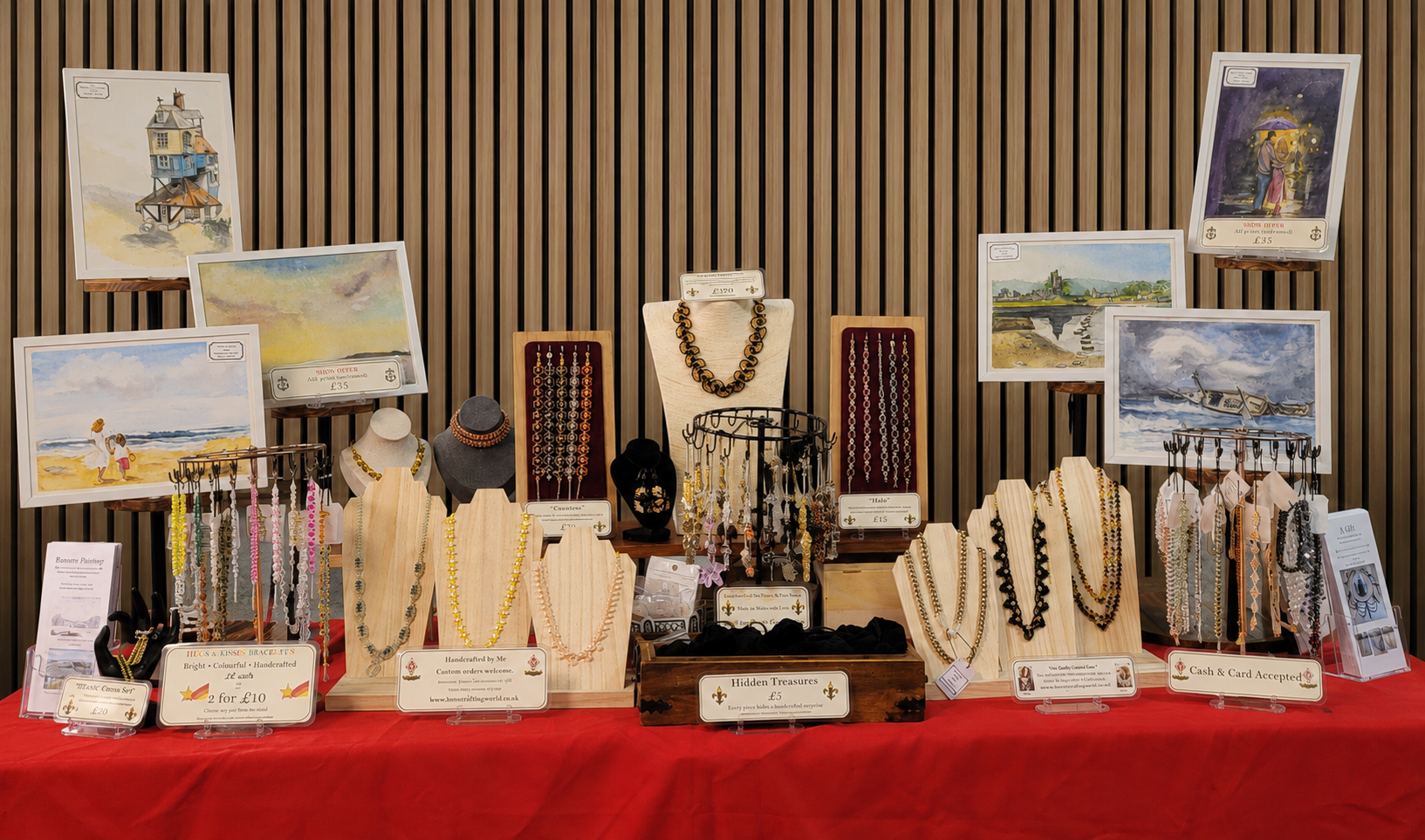 Banestre Crafting World stall display