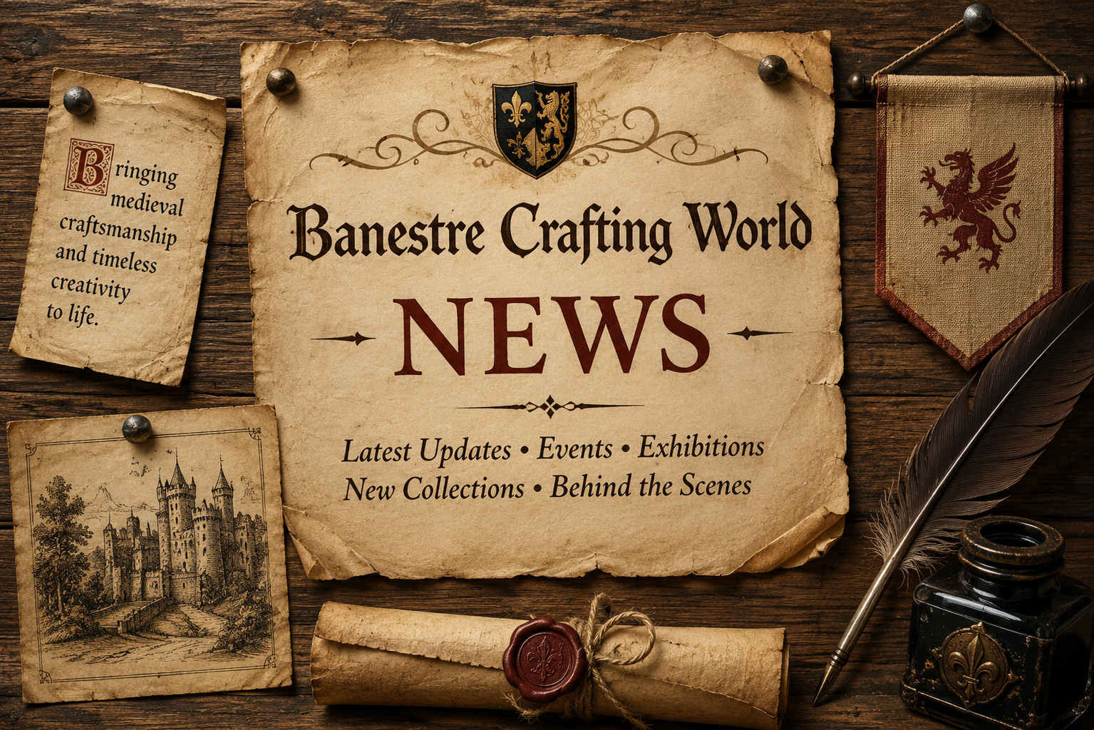 News, updates,fairs, Banestre Crafting World crafts